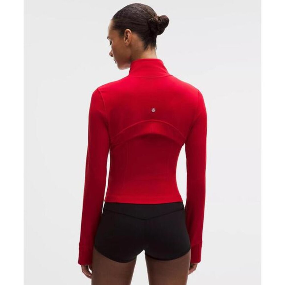 Define Cropped Jacket Nulu - Oxford Red - Picture 3 of 4